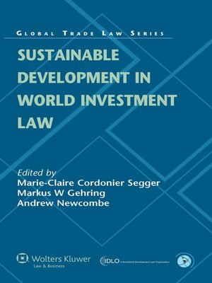 cover image of Sustainable Development in World Investment Law